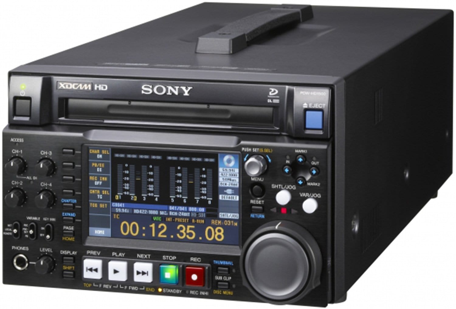 Sony PDW HD1500 Professionnal Disc Recorder – Solotech