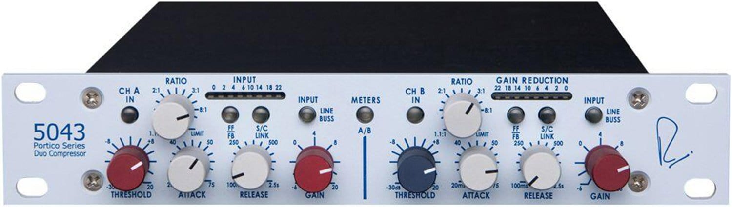 Rupert Neve Design PORTICO 5043-H .5 Rack Duo Compressor - PSSL ProSound and Stage Lighting