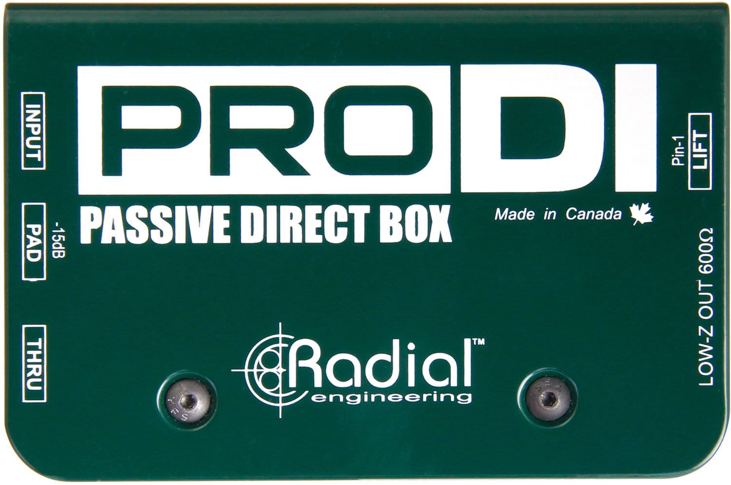 Radial Engineering PROD1 Passive Direct Box – Solotech