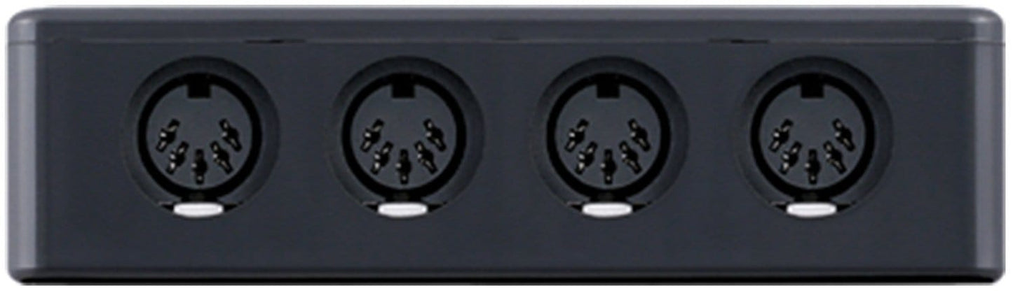 MIDI Solutions QUADRA THRU 1-In 4-Out Splitter - PSSL ProSound and Stage Lighting