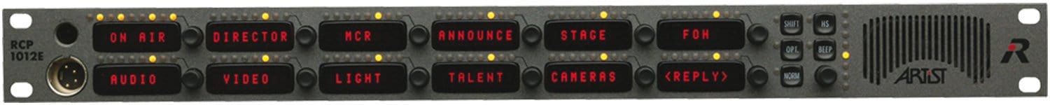 Riedel RCP1012E 12-Key Clear-Com 1RU Controller