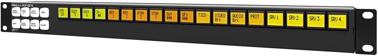 Ross RCPQE18 Ethernet Router Control Panel 18 Key - PSSL ProSound and Stage Lighting