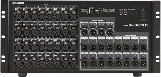 Yamaha Rio3224-D 32-Ch/24-Out Dante Stage Box - PSSL ProSound and Stage Lighting