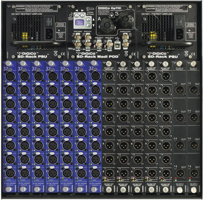 DiGiCo SDRACKHMA Interface Rack for SD Console - PSSL ProSound and Stage Lighting