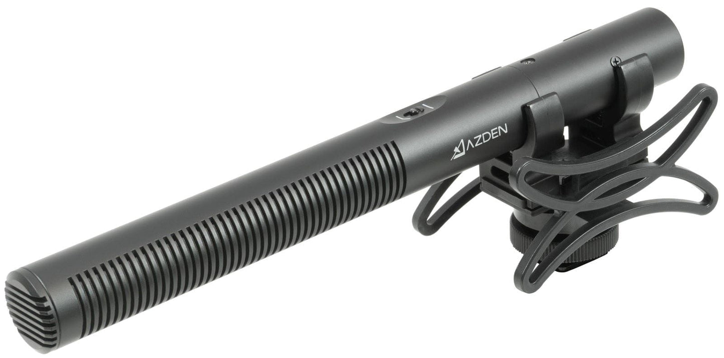 Azden SGM250P Shotgun Condenser Microphone - PSSL ProSound and Stage Lighting