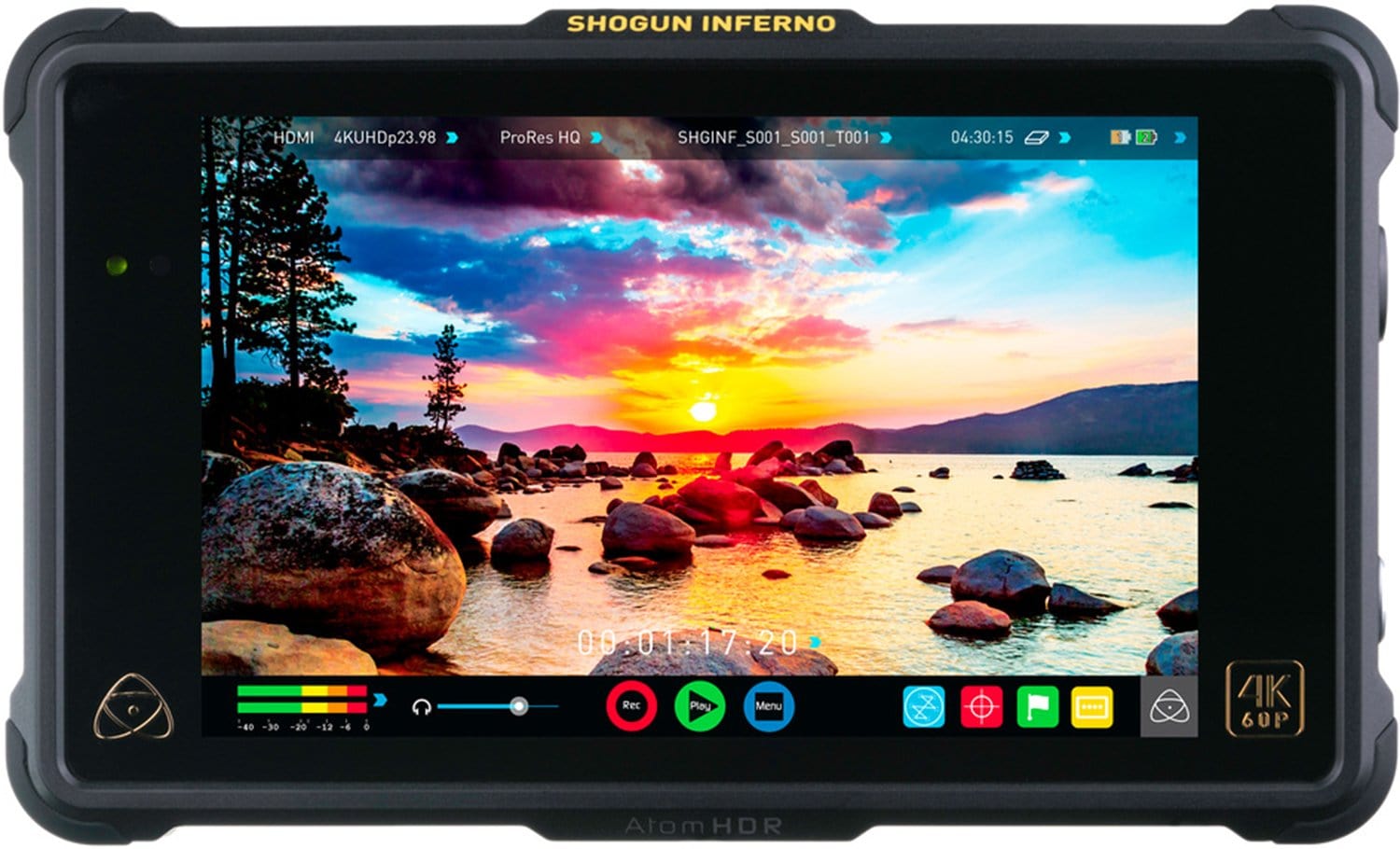 Atomos Shogun Inferno 7in Video Recording Monitor - PSSL ProSound and Stage Lighting