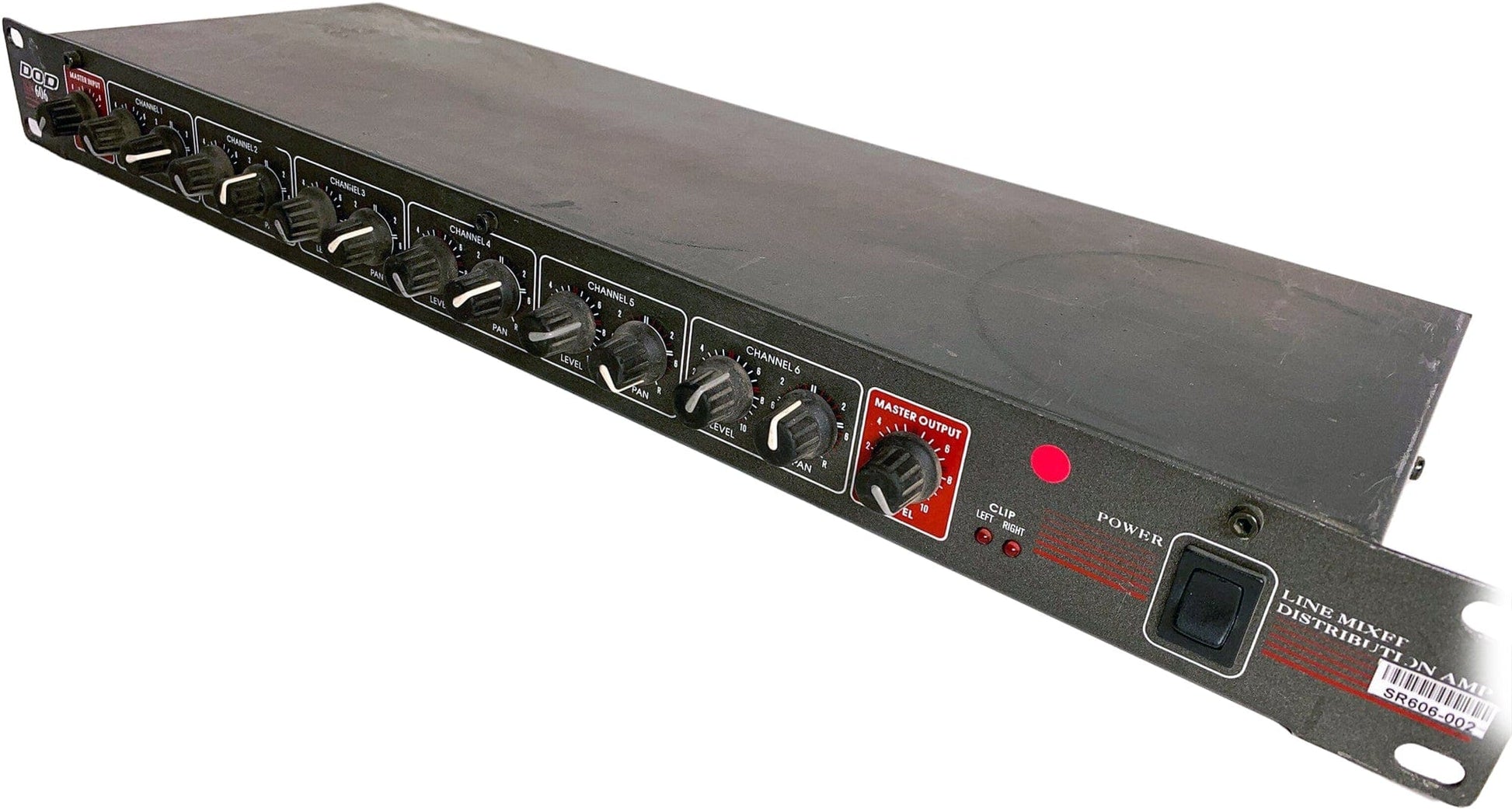 DOD SR-606 Rack Mount Audio Mixer - PSSL ProSound and Stage Lighting