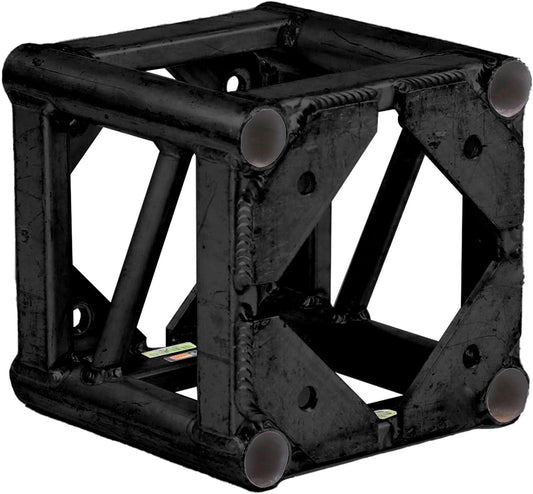 KAD TKD124BB Black 12" x 1' Bolted Kad Series Truss - PSSL ProSound and Stage Lighting