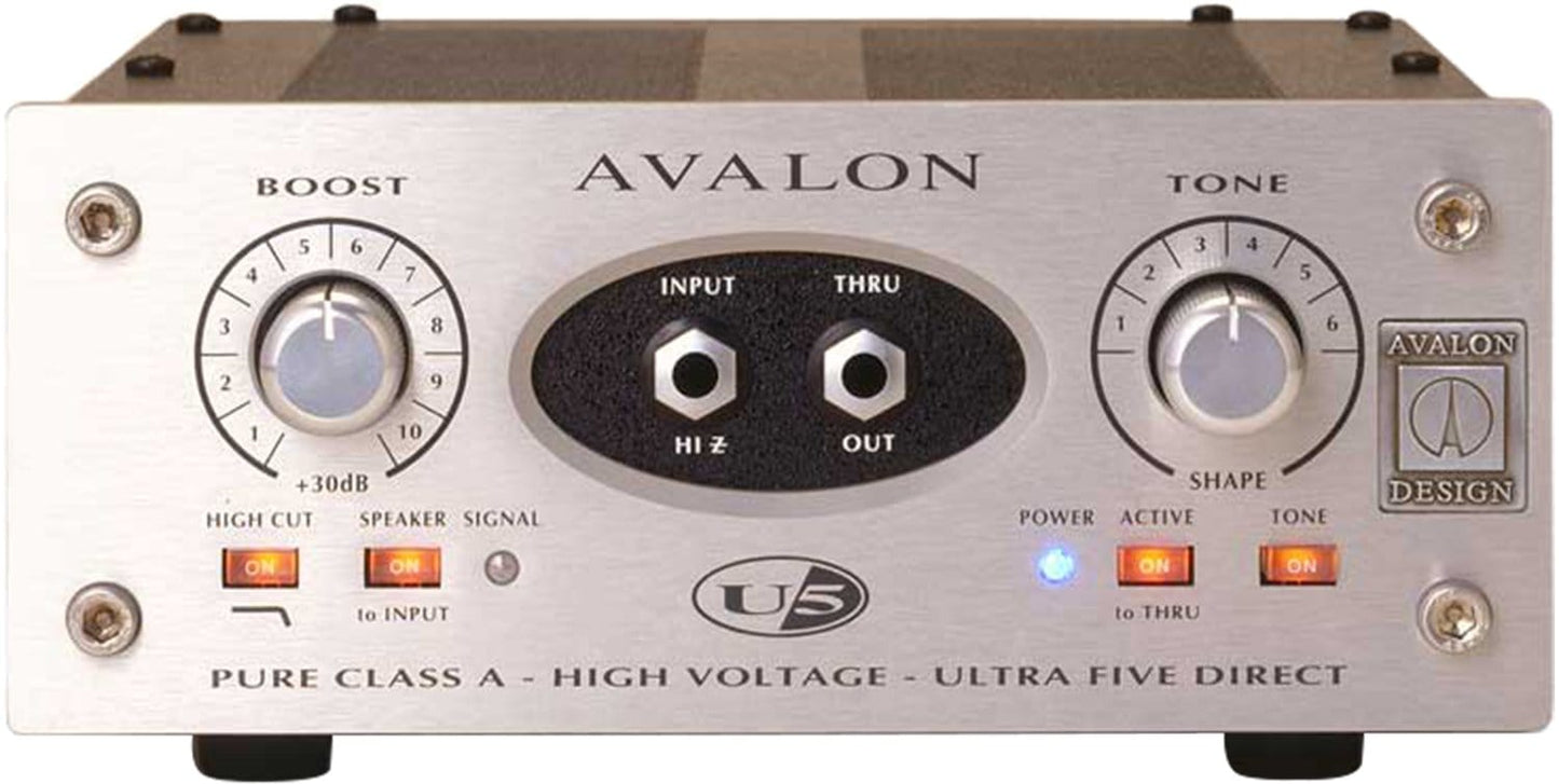 Avalon U5 Dual Channel Active Direct Box - PSSL ProSound and Stage Lighting