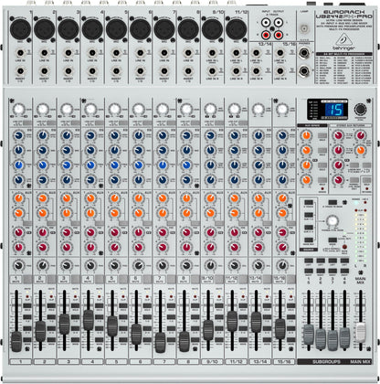 Behringer 24 Channel Mixer With FX Processor - Solotech