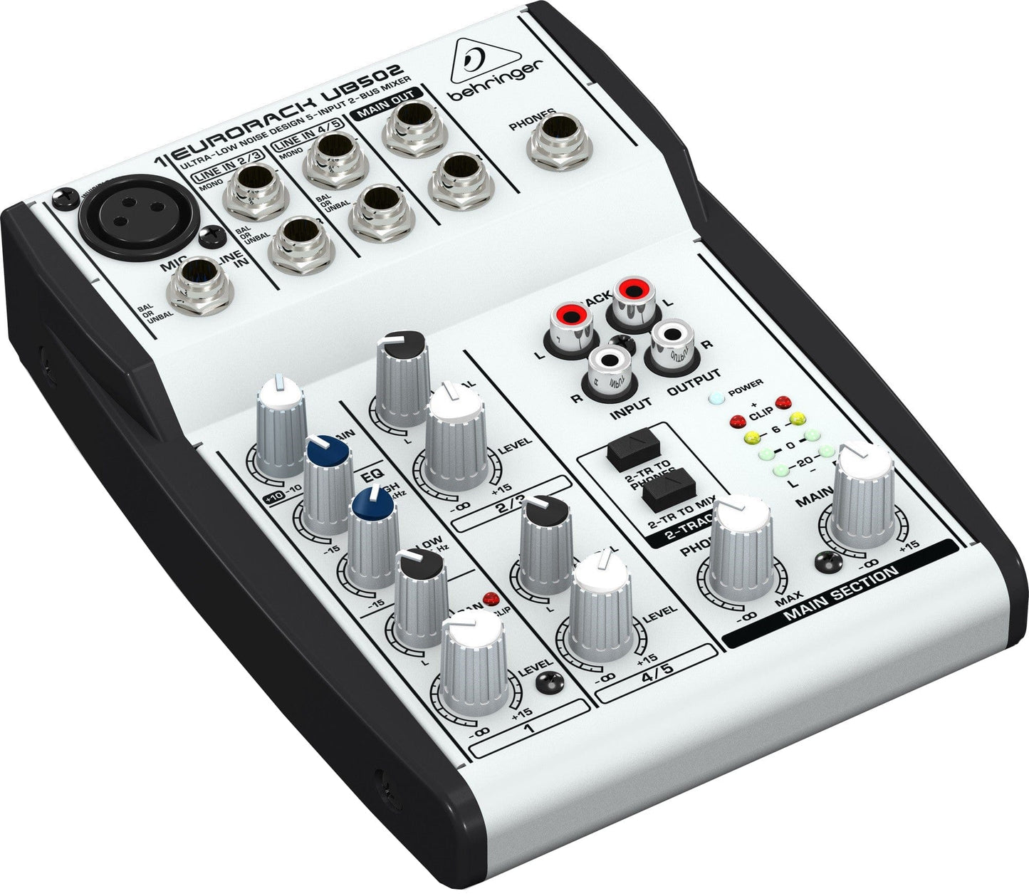 Behringer UB502 5-Channel Audio Mixer - PSSL ProSound and Stage Lighting