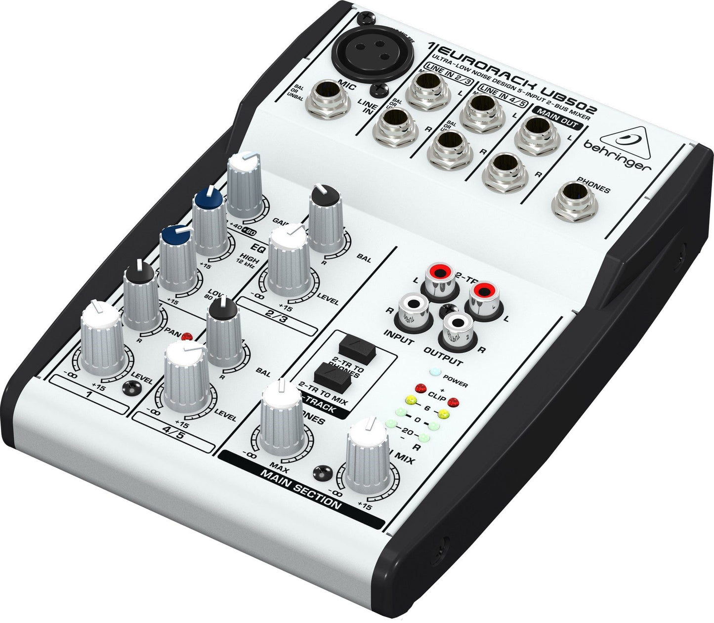 Behringer UB502 5-Channel Audio Mixer - PSSL ProSound and Stage Lighting