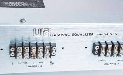 UREI Model 535 2-Channel Graphic Equalizer with Lockout Panel - PSSL ProSound and Stage Lighting