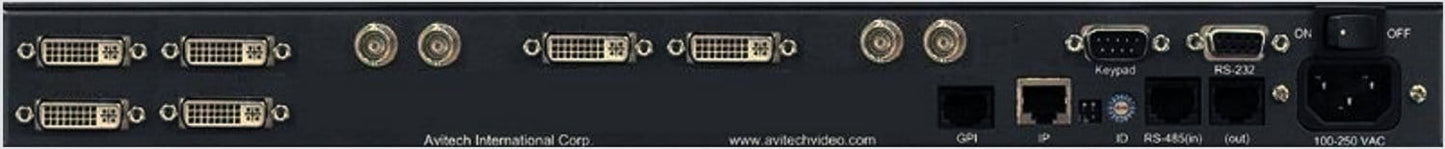 Avitech VCC8008U 4DVI and 4 SDI Octo Split - PSSL ProSound and Stage Lighting