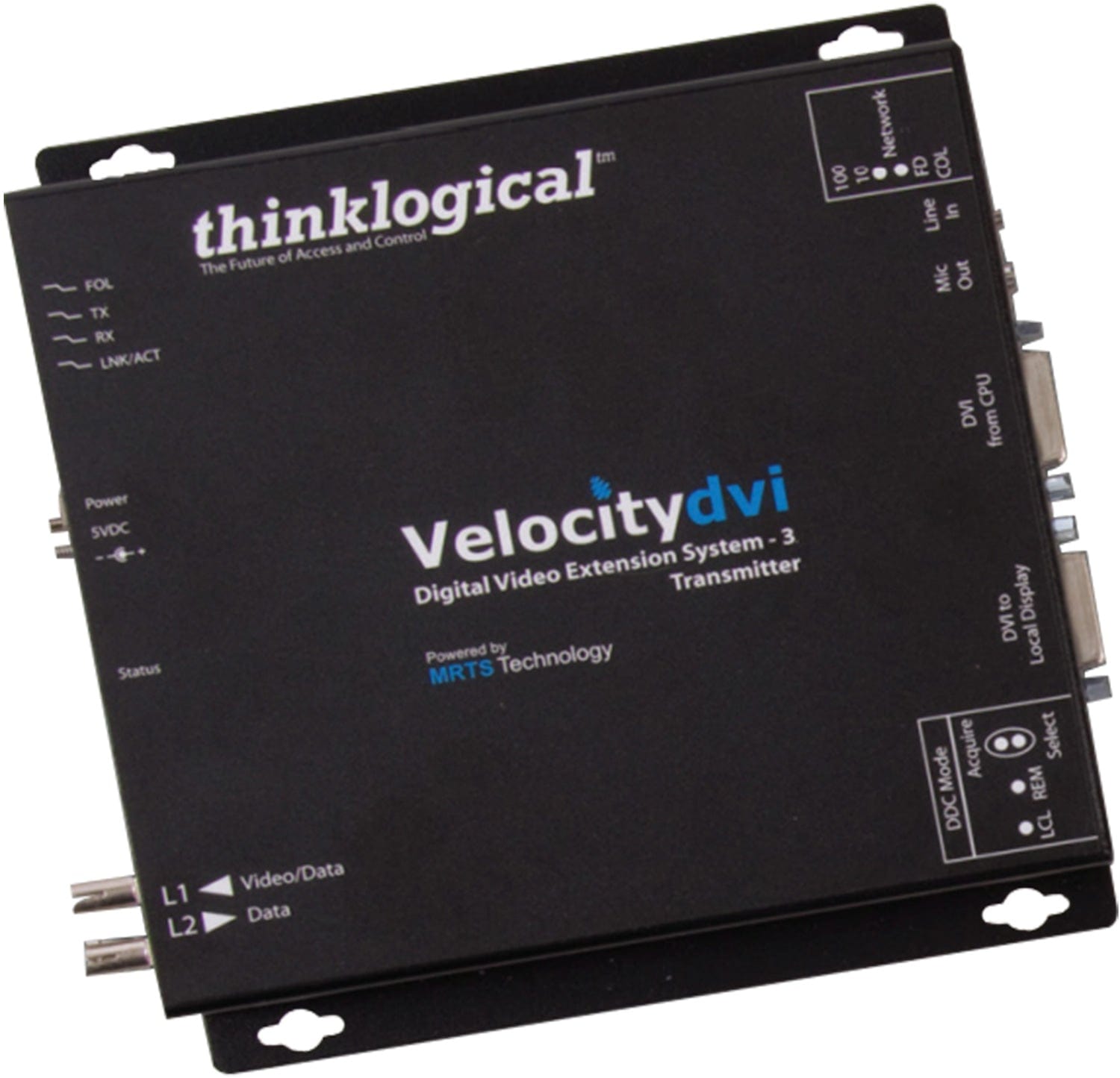 Think Logical VELOCITY3ANTX DVI-Ether/Opt Neutrik - PSSL ProSound and Stage Lighting