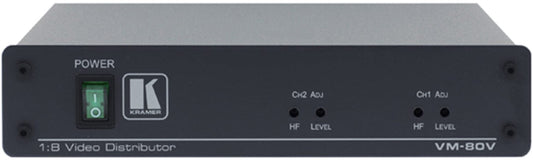 Kramer VM80V Composite SD-SDI Distribution Amplifier 1:8 - PSSL ProSound and Stage Lighting