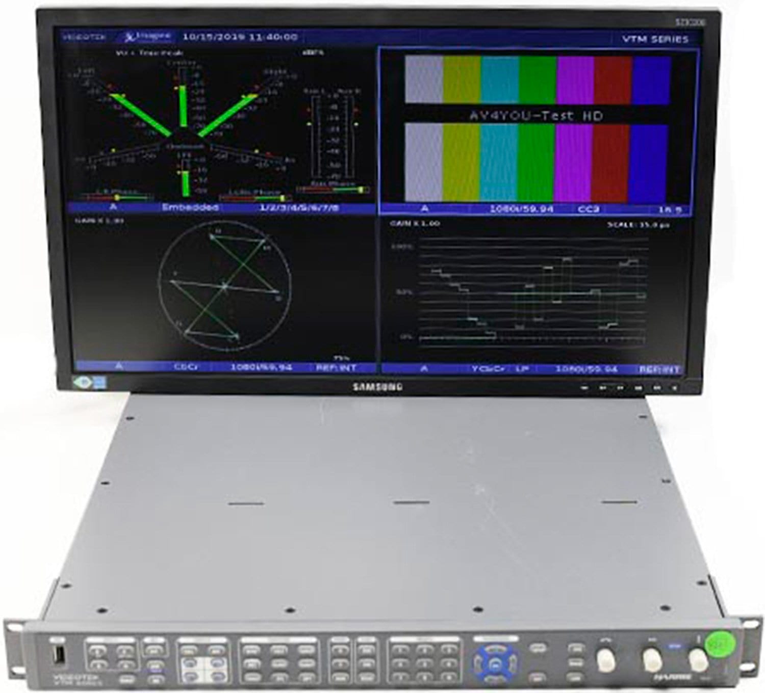 Harris VTM-OPT Dual Composite Analog Input Module - PSSL ProSound and Stage Lighting