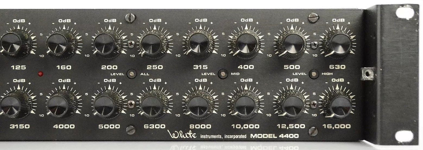 White Instruments Model 4400 28 Band Vintage Equalizer - PSSL ProSound and Stage Lighting