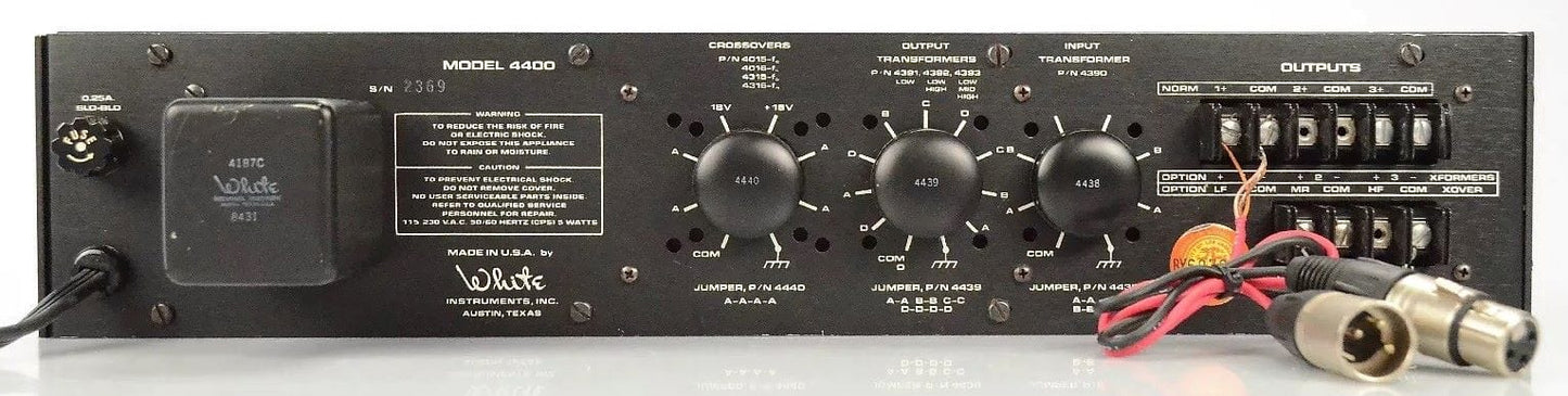 White Instruments Model 4400 28 Band Vintage Equalizer - PSSL ProSound and Stage Lighting