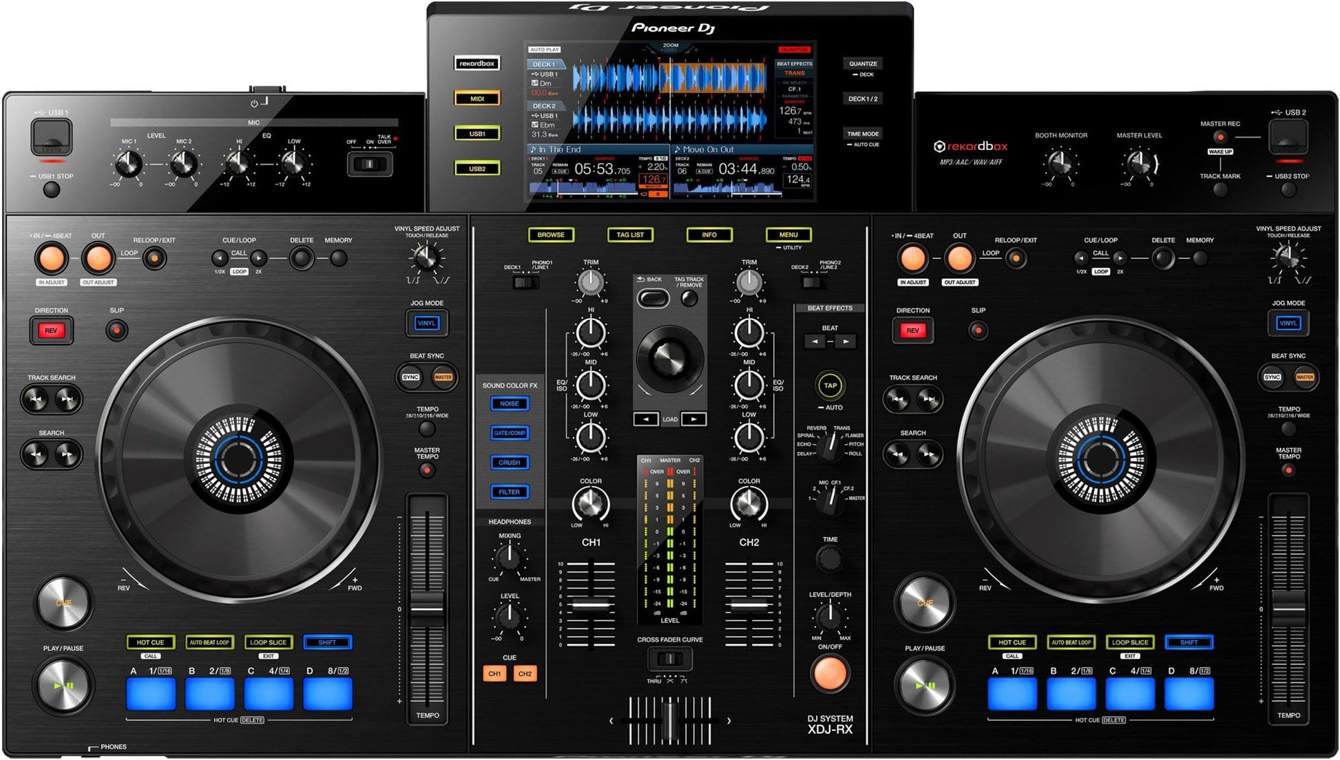 Pioneer XDJ-RX All-In-One DJ System with Case - PSSL ProSound and Stage Lighting