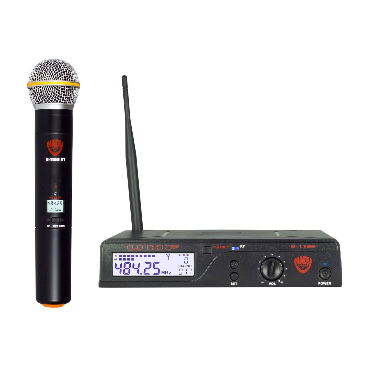 Nady U-1100 Single 100Ch Handheld UHF Mic System - PSSL ProSound and Stage Lighting