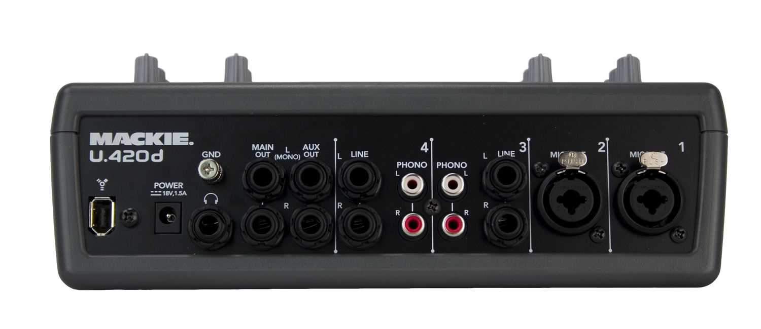 Mackie U-420D Premium Production Mixer with Firewire - PSSL ProSound and Stage Lighting