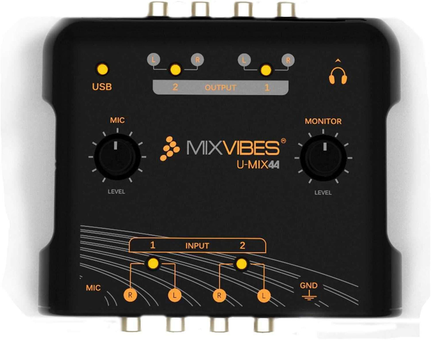 Mixvibes UMIX-44 4in / 4out USB Soundcard - PSSL ProSound and Stage Lighting