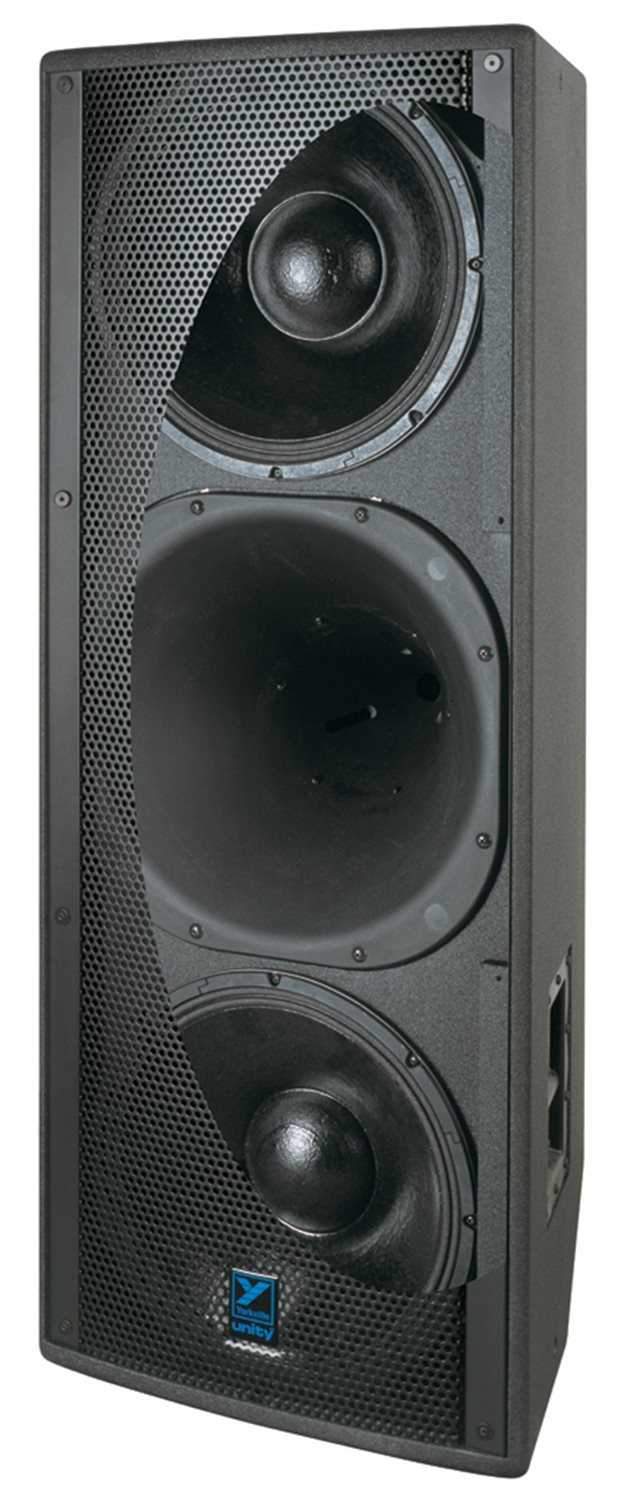 Yorkville U215B Dual 15-Inch 3-Way Passive Speaker - PSSL ProSound and Stage Lighting