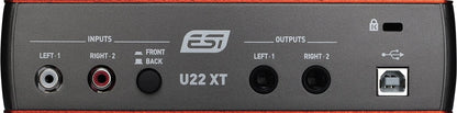 ESI U22XT Professional 24-bit USB Audio Interface - PSSL ProSound and Stage Lighting