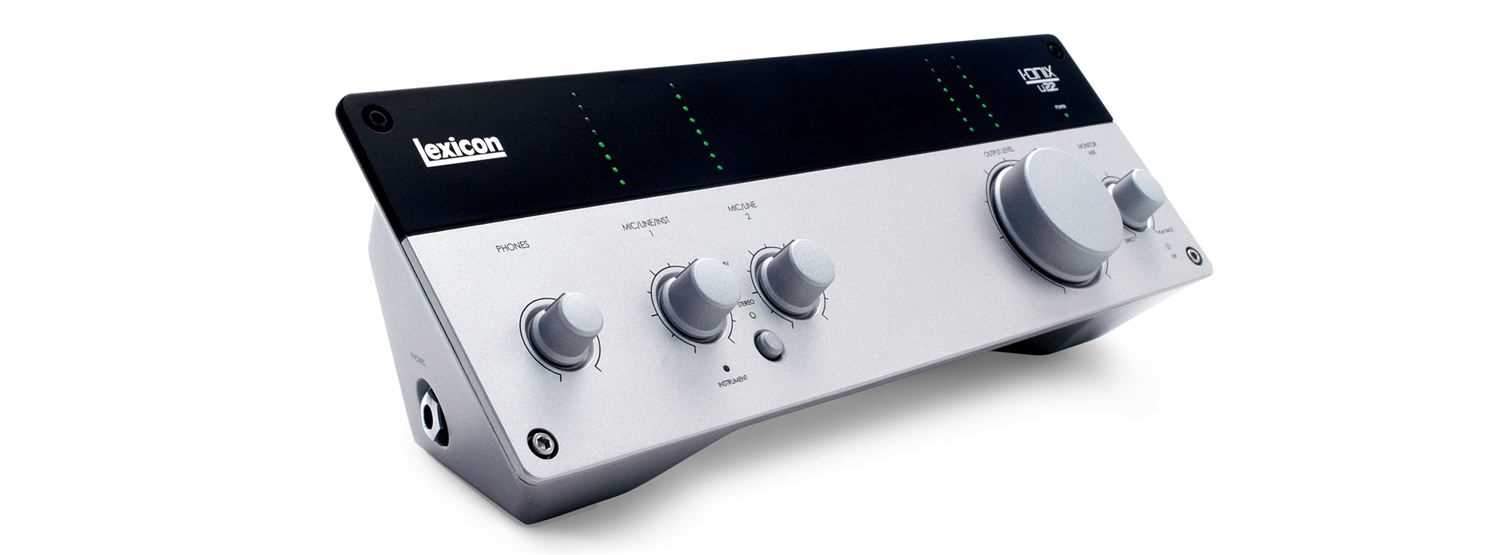 Lexicon IO22 2 Input Audio Interface USB Studio - PSSL ProSound and Stage Lighting