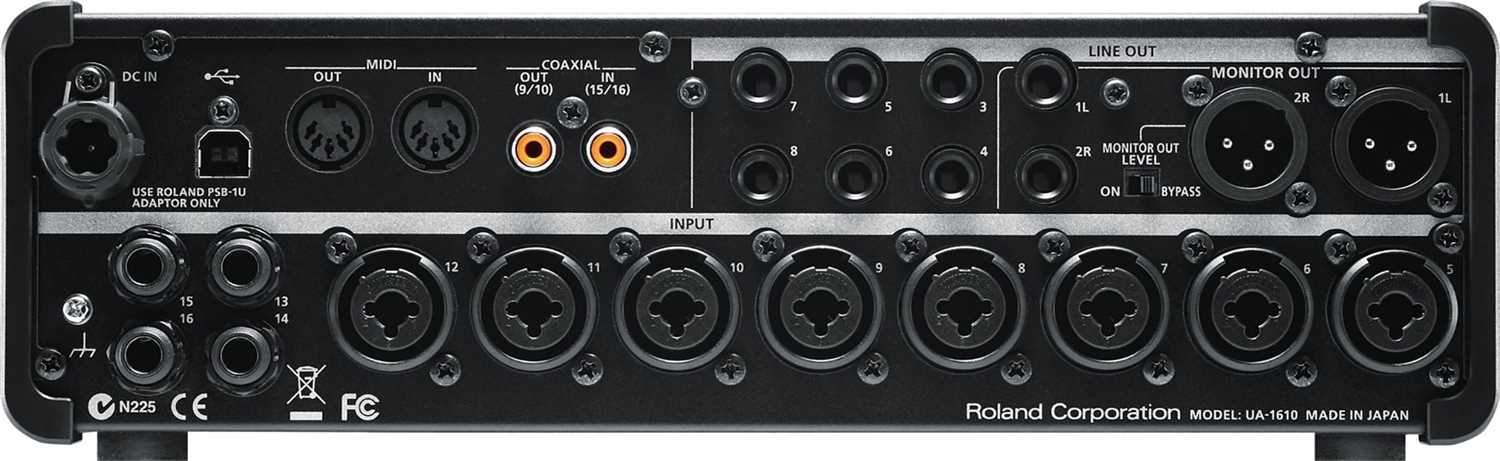 Roland Studio Capture USB Audio Interface