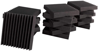 Ultimate Acoustics KITSB1 Studio Foam Panel Bundle - PSSL ProSound and Stage Lighting