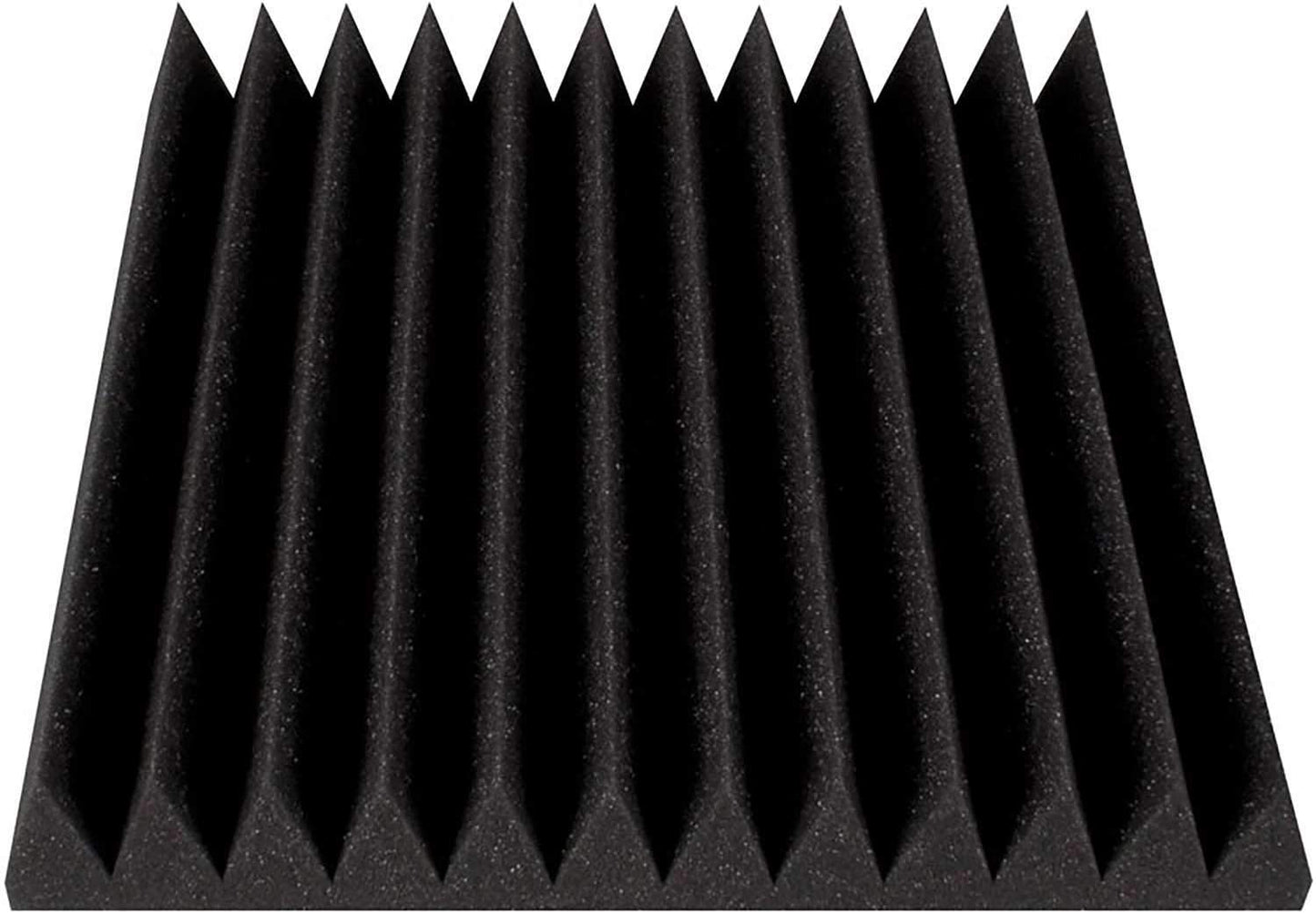 Ultimate Acoustics 12x12 Charcoal Wedge Panel 24-Pack - PSSL ProSound and Stage Lighting