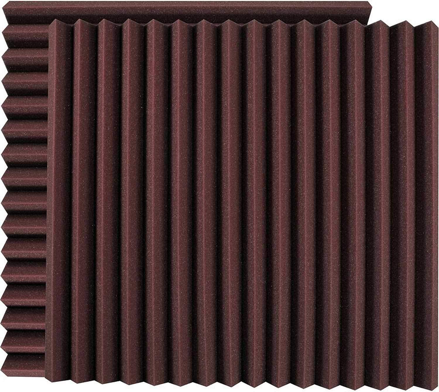 Ultimate Acoustics UAWPW24BG Burgundy Wedge Panels | Solotech