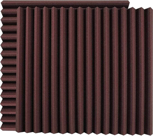 Ultimate Acoustics UAWPW24BG Burgundy Wedge Panels - PSSL ProSound and Stage Lighting