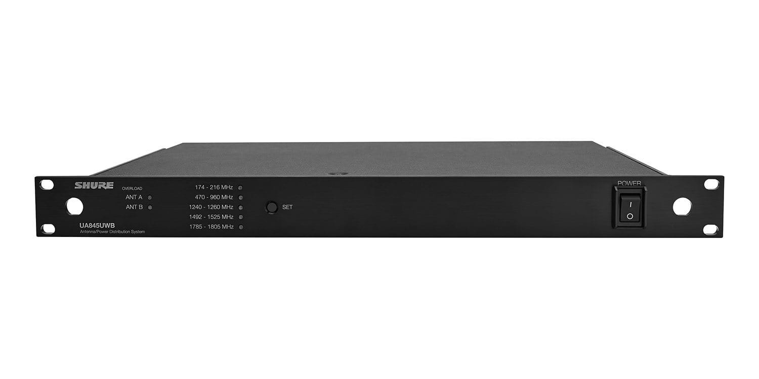 Shure UA845UWB Five-Way Active Distribution System - PSSL ProSound and Stage Lighting