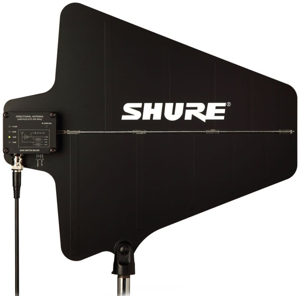 Shure UA874XA Active Directional Antenna with Gain - PSSL ProSound and Stage Lighting