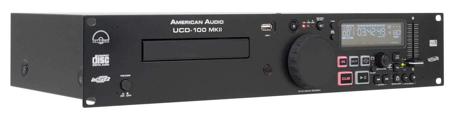 American Audio UCD-100 MK2 Single DJ CD MP3 Player - PSSL ProSound and Stage Lighting