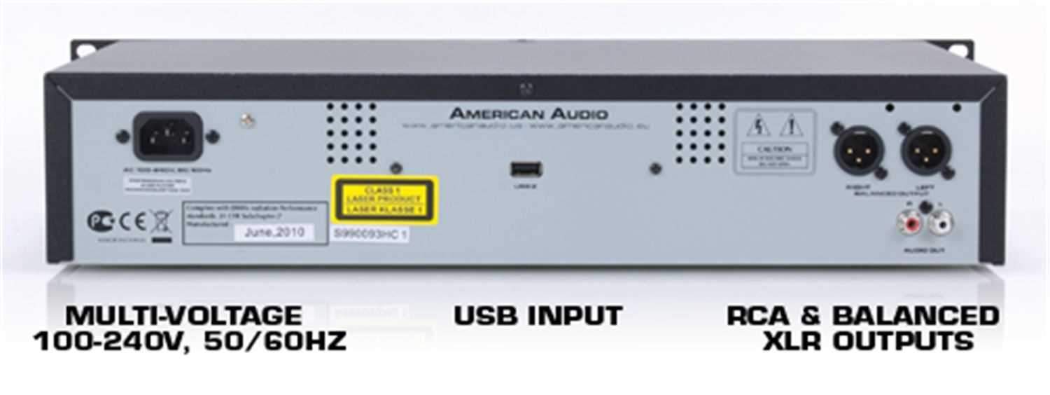 American Audio UCD-100 Single CD/MP3 Player