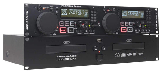 American Audio UCD-200 MKII Dual CD & MP3 Player - PSSL ProSound and Stage Lighting