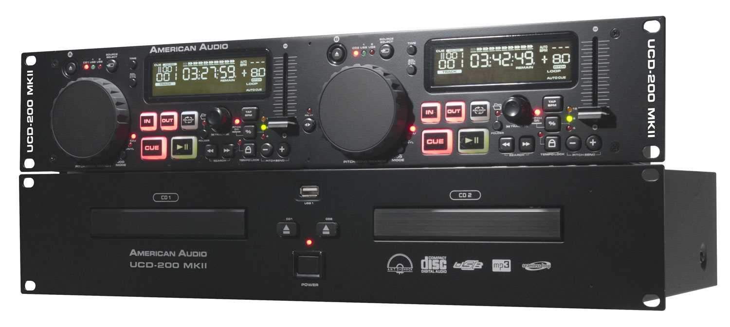 American Audio UCD-200 MKII Dual CD & MP3 Player