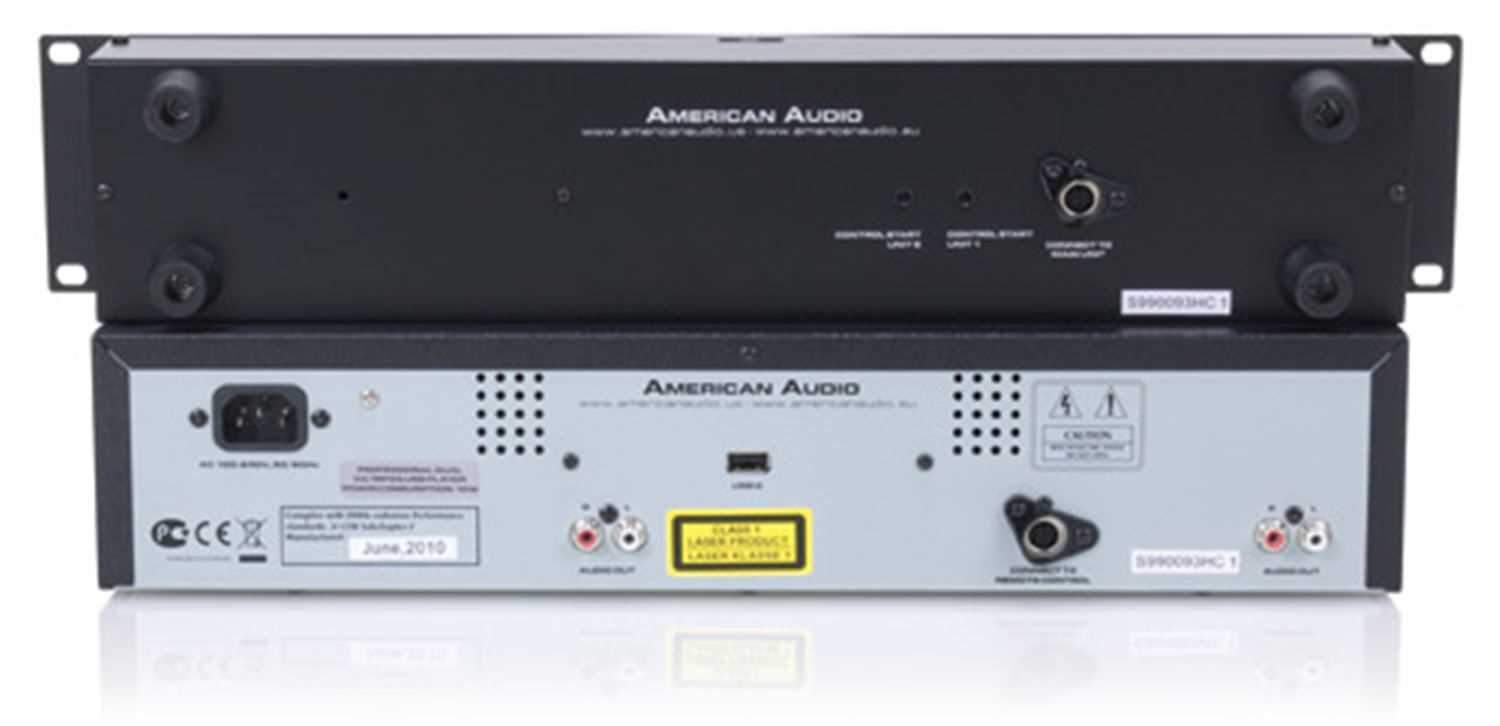 American Audio UCD-200 Dual CD/ MP3 Player