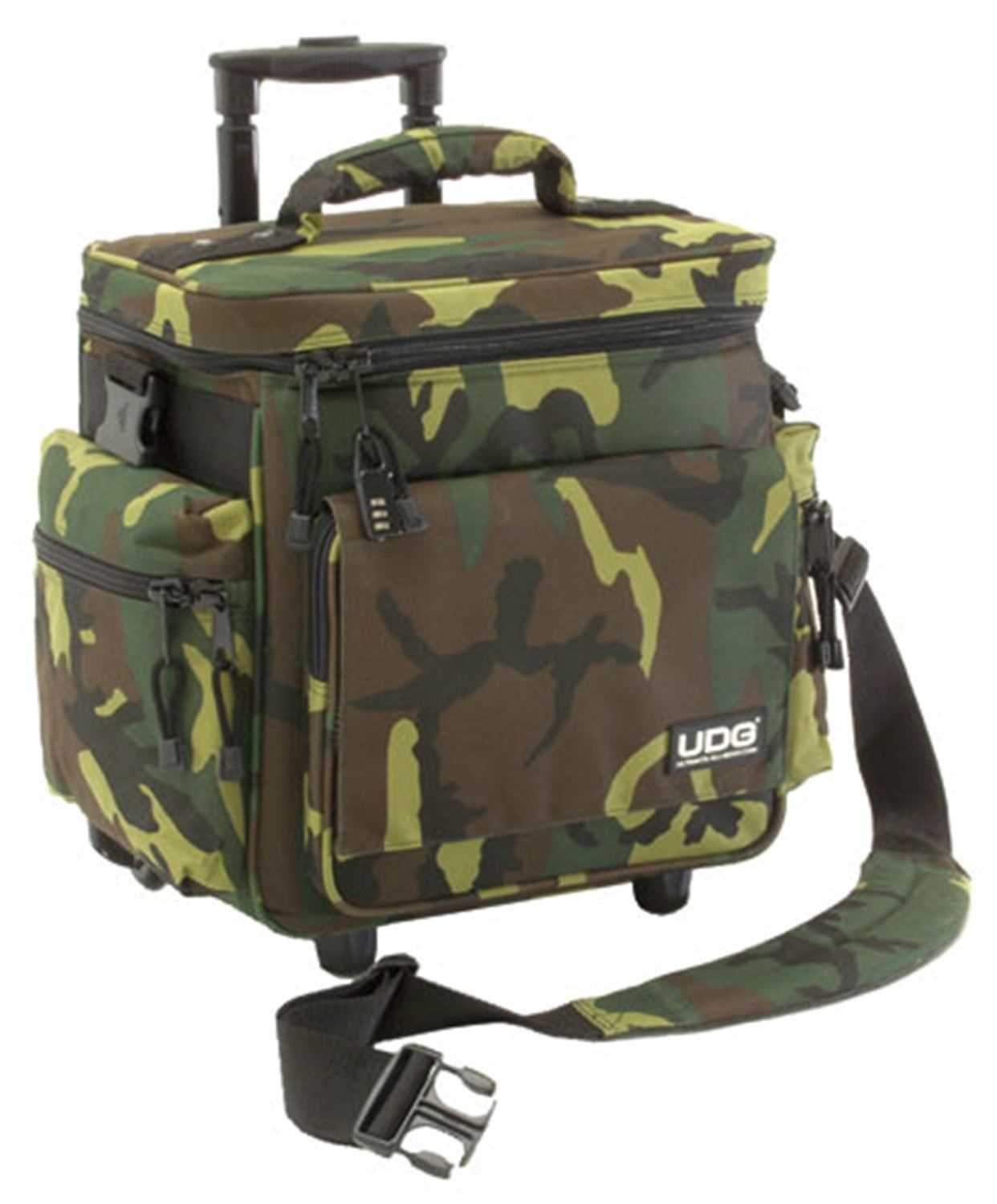 UDG UDG9564 Camo Rolling 65 Lp Trolley Bag - PSSL ProSound and Stage Lighting