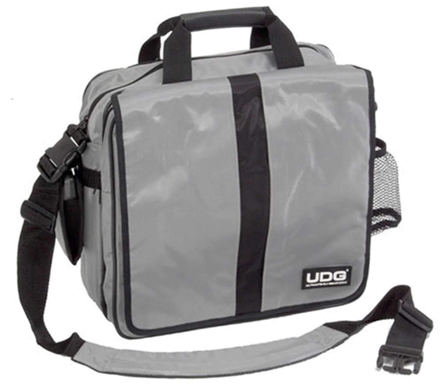 UDG U9477 45 Lp Deluxe Courier Bag - Silver - PSSL ProSound and Stage Lighting