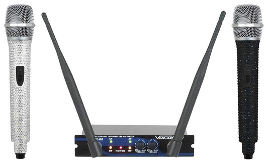 VocoPro UHF28DIAMOND Diamond Dual Wireless Mic Sys - PSSL ProSound and Stage Lighting