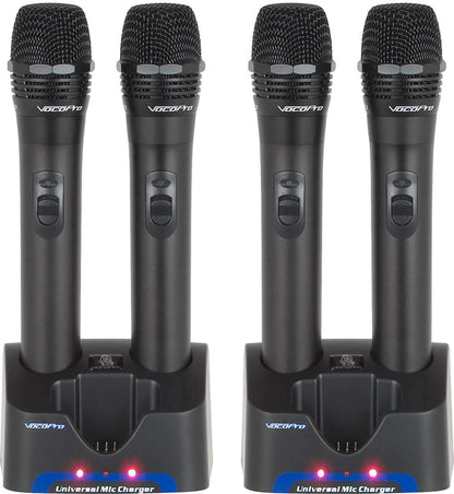 VocoPro UHF-5805 4 Channel UHF Wireless Mic System - PSSL ProSound and Stage Lighting