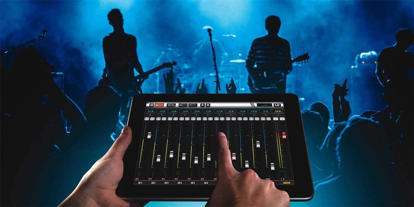 Soundcraft Ui12 Digital Mixer with Integrated Wi-Fi - PSSL ProSound and Stage Lighting
