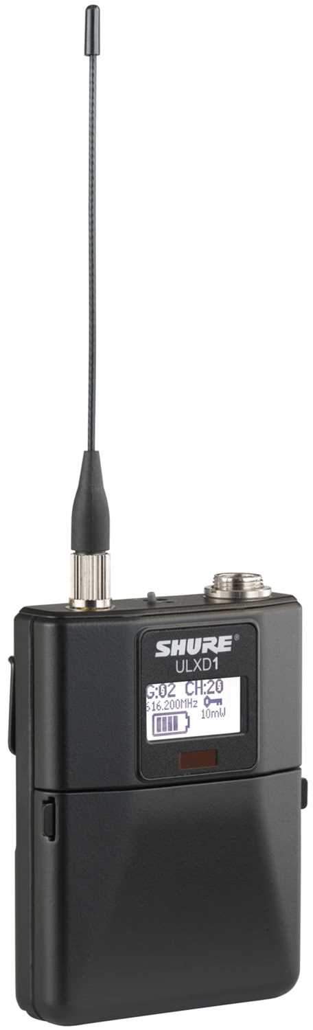 Shure ULXD1 Digital Wireless Bodypack Transmitter - PSSL ProSound and Stage Lighting