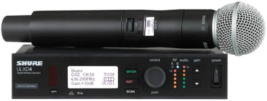 Shure ULXD24SM58 Digital Handheld System with SM58 - PSSL ProSound and Stage Lighting