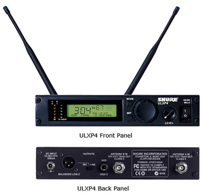 Shure ULXP-1498-H Wireless Instrument Mic System - PSSL ProSound and Stage Lighting